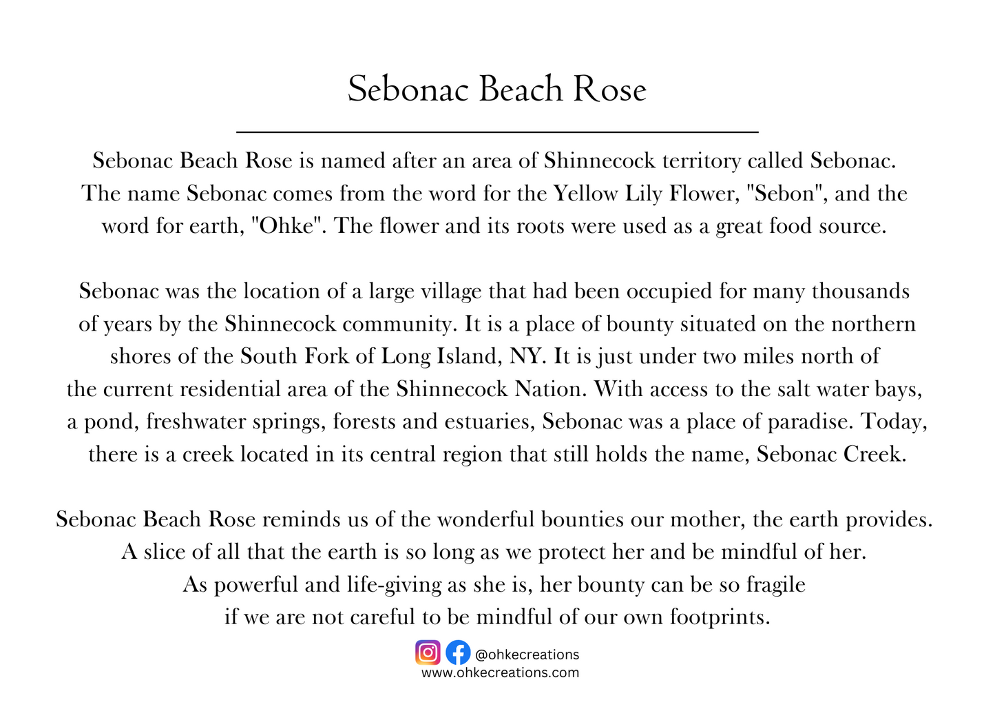 Sebonac Beach Rose Soy Wax Candle 7oz Wood Wick