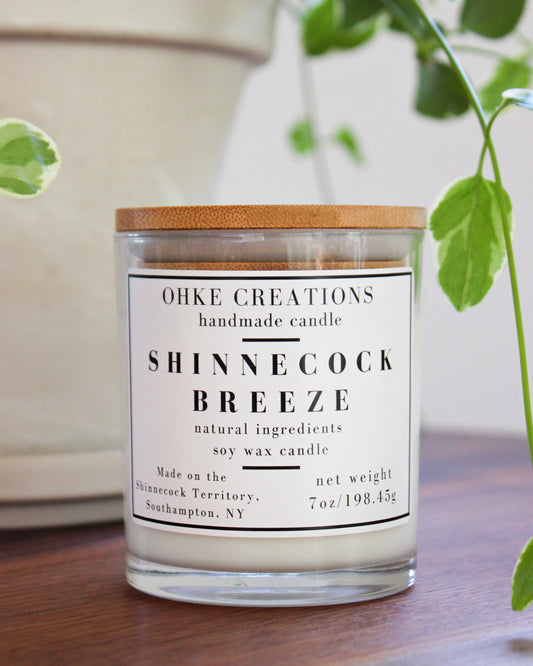 Shinnecock Breeze Soy Wax Candle 7oz Wood Wick